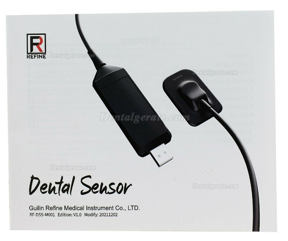 Refine R1/R2 Dental R&ouml;ntgensensor USB Handheld Digitaler Intraoral-R&ouml;ntgensensor